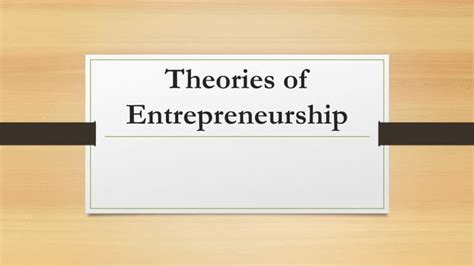 Entrepreneurship Development Theory 的图像结果