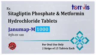 Janumap M 1000 Tablet 15: Uses, Side Effects, Price & Substitutes