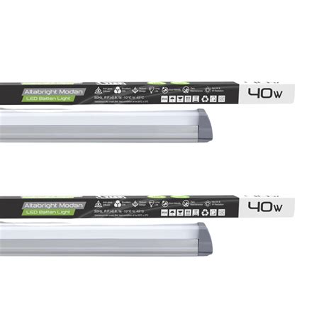 Panasonic 40-watt LED Batten/Tubelight | IP20 40W Aluminium Batten ...