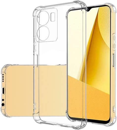 Newlike Silicone Vivo Y16, [Bumper] Exclusive-Transparent Back Cover ...