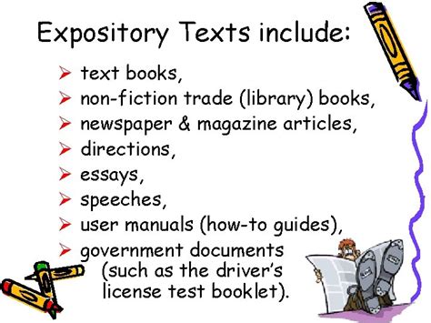 Image result for Examples of Expository Text Reading