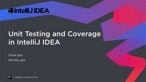Image result for IntelliJ Tutorial Testing Windows