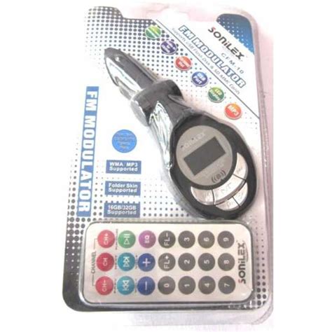 Sonilex CFM-10 Fm Modulator Car Kit Price in India, Specs, Reviews ...