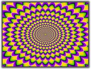 Optical Expansion illusion 0291 Poster Photographic Paper - Abstract ...