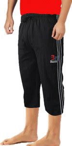 BHARATH FASHION Self Design Men Three Fourths - Buy BHARATH FASHION ...