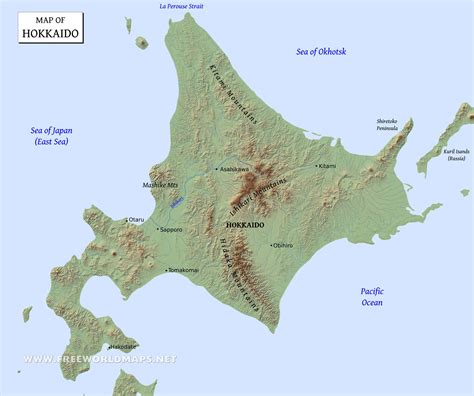 Hokkaido Maps