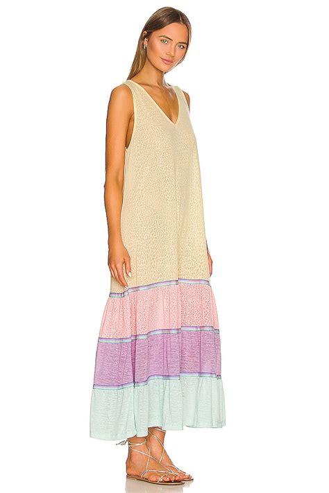 Pitusa Rainbow Tank Maxi Dress in Pastel | REVOLVE