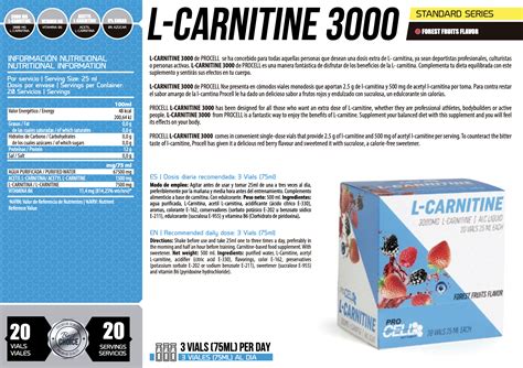 L-Carnitine 3000 - 20 viales - TMR WORLD