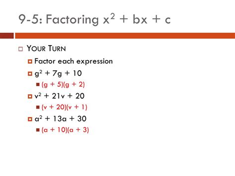 Image result for Factoring Polynomials AX Bx C Using the AC Method