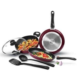 Buy Milton Pro Cook Kitchen Jewel Set of 5 Non Stick Cookware ...