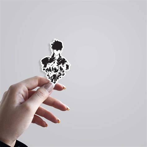 Ahjin Guild Master Jin Woo Stickers - Limited Stock