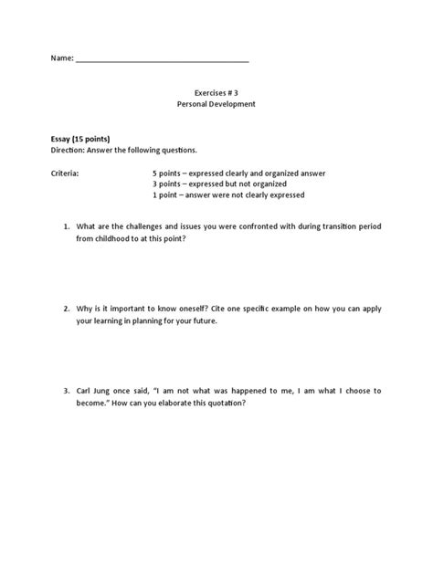 Personality Development Activity 的图像结果