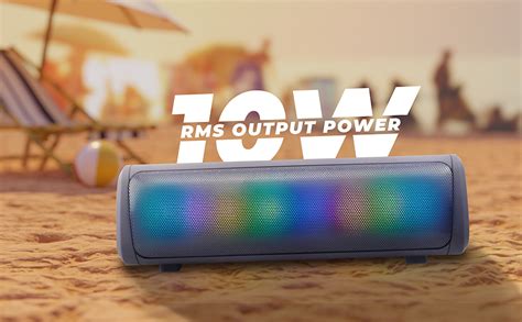 ZEBRONICS Knock Out Portable Bluetooth v5.3 Speaker with 10W Output ...