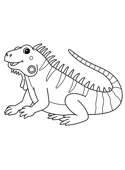 Coloriage Dessin De Lézard Pour Enfant - télécharger et imprimer ...