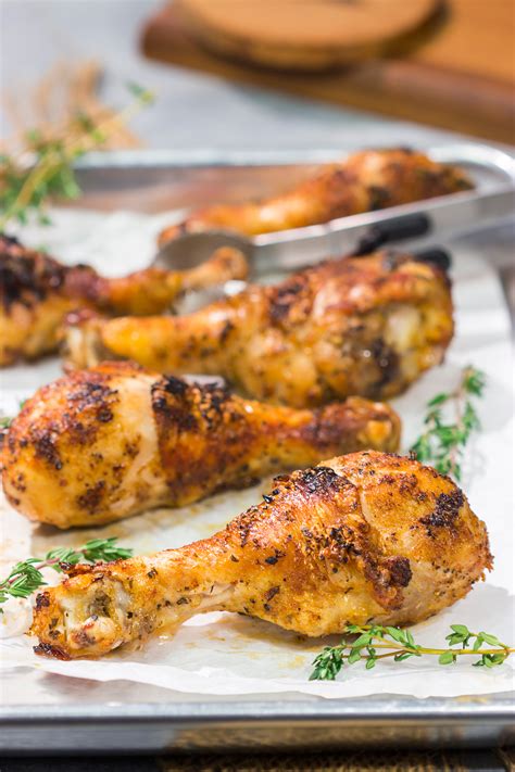 Crispy Baked Chicken Drumsticks | Spicedblog