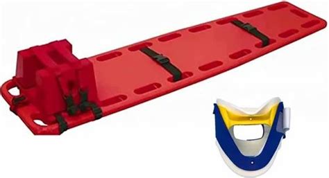 Spine Board With Head Immobilizer-Stretcher & Rescue ring Trader ...