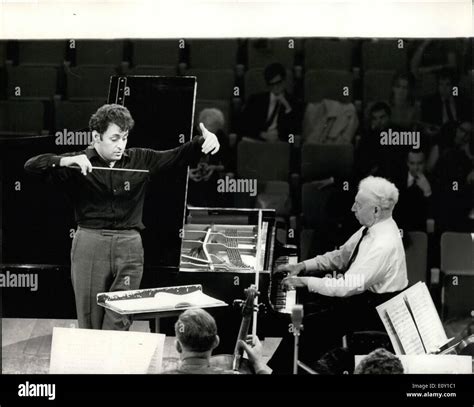 May 05, 1968 - The Israel Philharmonic Orchestra rehearse for tonight's ...