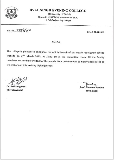 Dyal Singh Evening College | University of Delhi