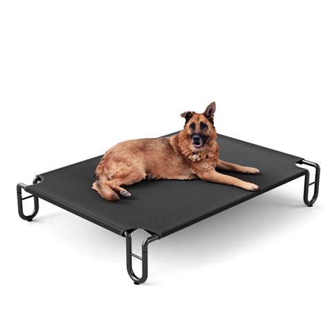 Dog Beds Off The Ground Raded Elevated Dog Bed With Canopy, Portable