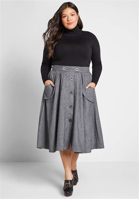 How To Style Midi Skirt Plus Size at Robert Printz blog