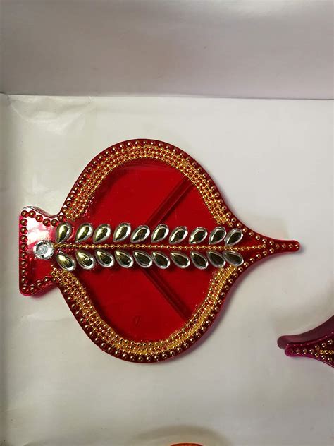 Buy Haldi kumkum Boxes for Raksha Bandhan (Set of 12) Red Online at Low ...