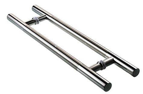 MOUTIF MARPAN Stainless Steel Pipe Pull Handle for Glass Door, 18 ...