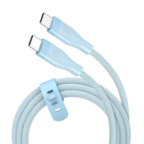 J5CREATE USB-C 60W Ultra Soft Double-Braided Fast Charging Cable ...