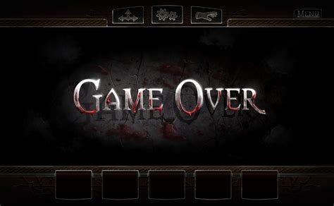 Image result for Game Over Screen