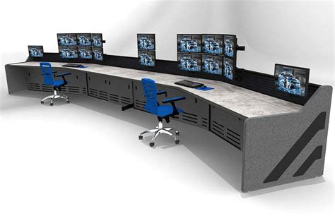 Control Room Furniture & Accesories for Security-Surveillance Facilities