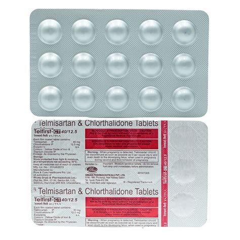 Telfirst CT 40 mg/12.5 mg Tablet | Uses, Side Effects, Price | Apollo ...