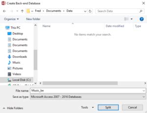Image result for How to Link Split Databases