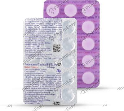 Calpol 500mg Tablet: Uses, Side Effects, Price, Dosage & More Info ...