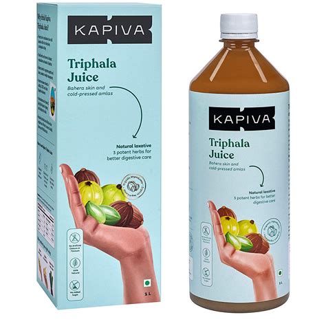 Buy Kapiva Triphala Juice, 1 Litre | 19 Minutes Delivery | Apollo Pharmacy