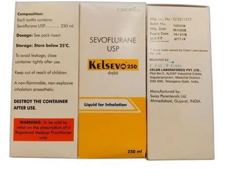 Anesthetic Injectables & Inhalations - Sevoflurane Inhalation USP 250ml ...