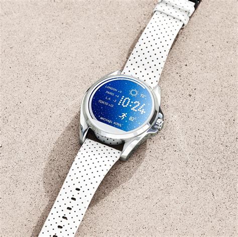 Buy Michael Kors MKT5001 Access Touch Screen Gold Bradshaw Smartwatch ...