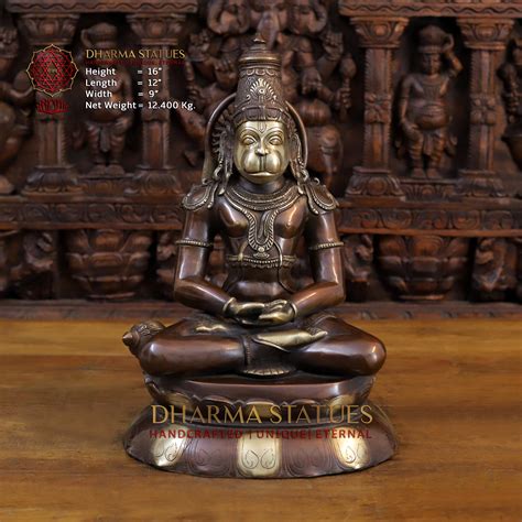 Buy Brass Hanuman Statue & Sculpture Collection Online | Best Price ...