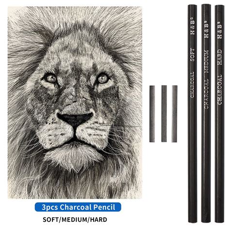 96PCS Sketching & Drawing Pencils Set Graphite & Charcoal Art Supplies ...