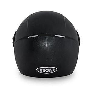 Vega Cliff ISI Certified Lightweight Full Face Gloss Finish Helmet for ...