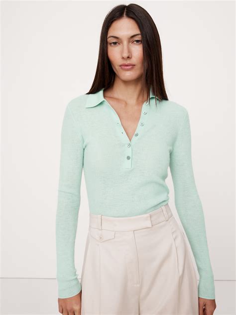 Cashmere Polo Shirts | Banana Republic