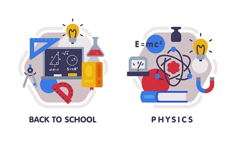 Composição de Educação Escolar com Legenda de Texto e Conjunto Vector ...