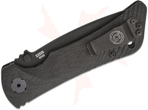 Southern Grind Spider Monkey Liner Lock Folding Knife 3.25" S35VN Black ...