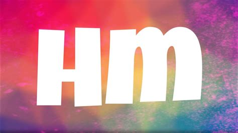 HM Logo | Creative Illustrator Templates ~ Creative Market