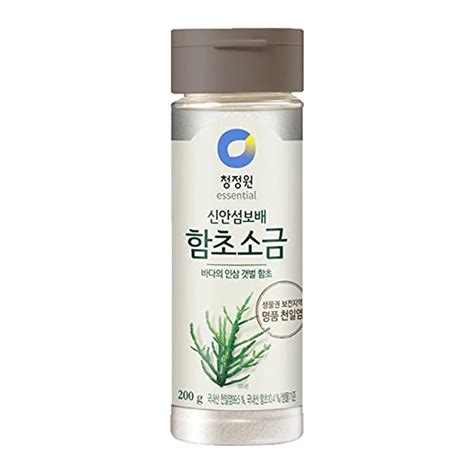 Buy CJW Korean Healthy Sea Salt Flavored Salt 4.7oz Saltwort Salt ...