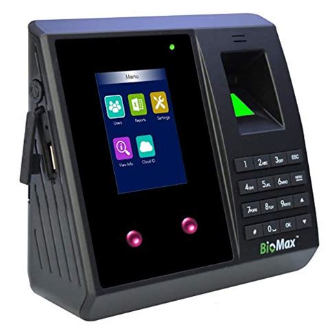 Biomax Bm70w Pro WiFi Face Biometric attendance and Access Machine with ...