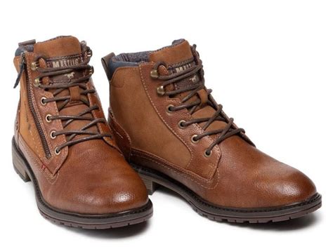 Boots on sale cuir marron