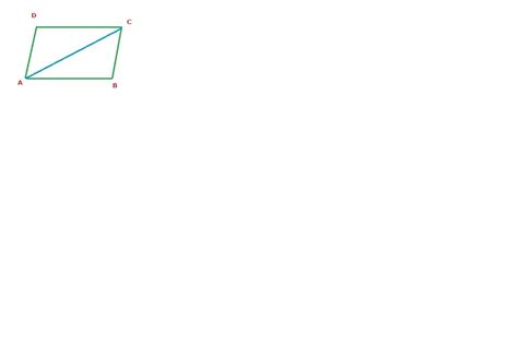 Prove that the rhombus ABCD is symmetric about its diagonal AC - Brainly.in