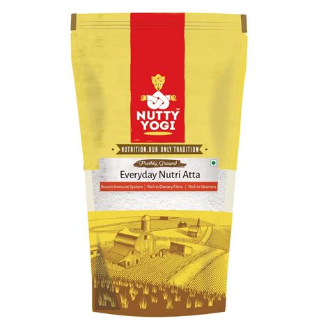 Nutty Yogi Gluten Free Every Day Nutri Atta | Natural | Healthy | Flour ...