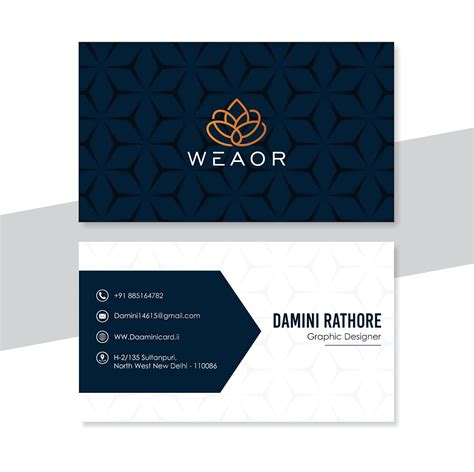 Weaor Customized Business Visiting Cards