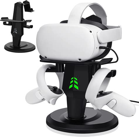 Buy Lampelc Headset Charging Dock, VR Display Stand for Meta/Oculus ...