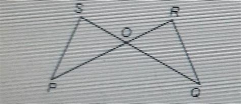 In the given figure, if angle PSO = angle QRO and OS = OR, then prove ...